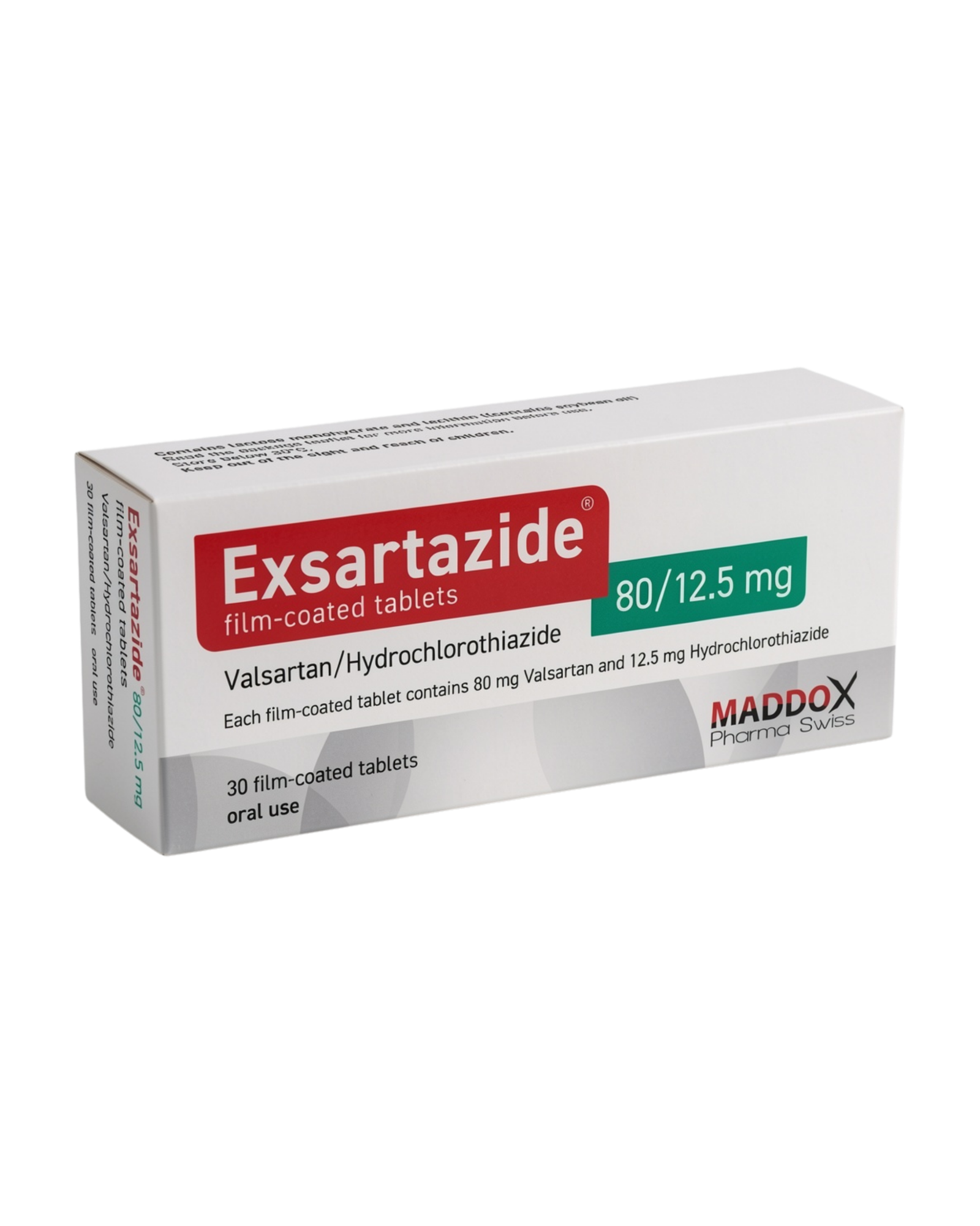 Exsartazide 80 mg/ 12.5 mg