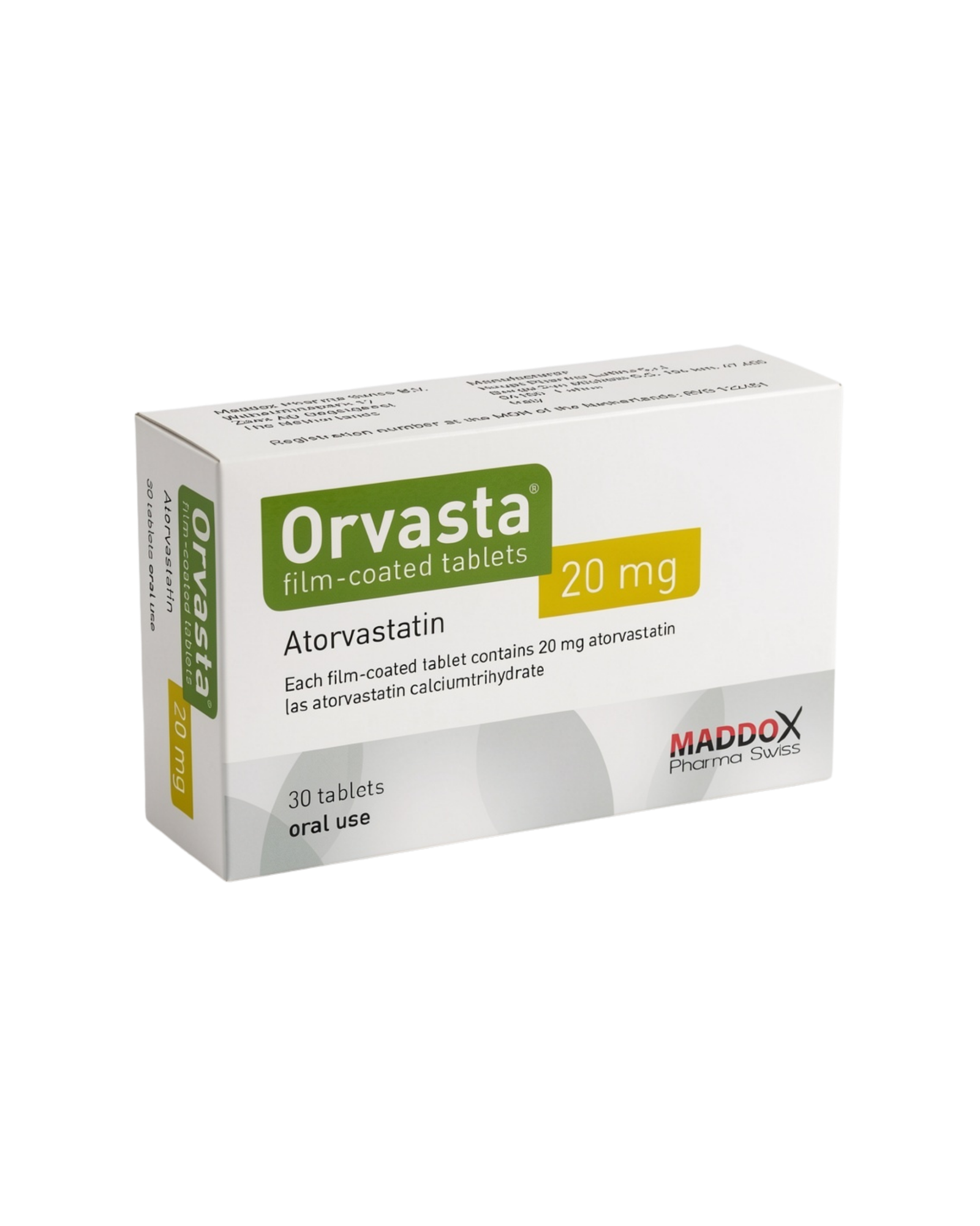 Orvasta  20 mg