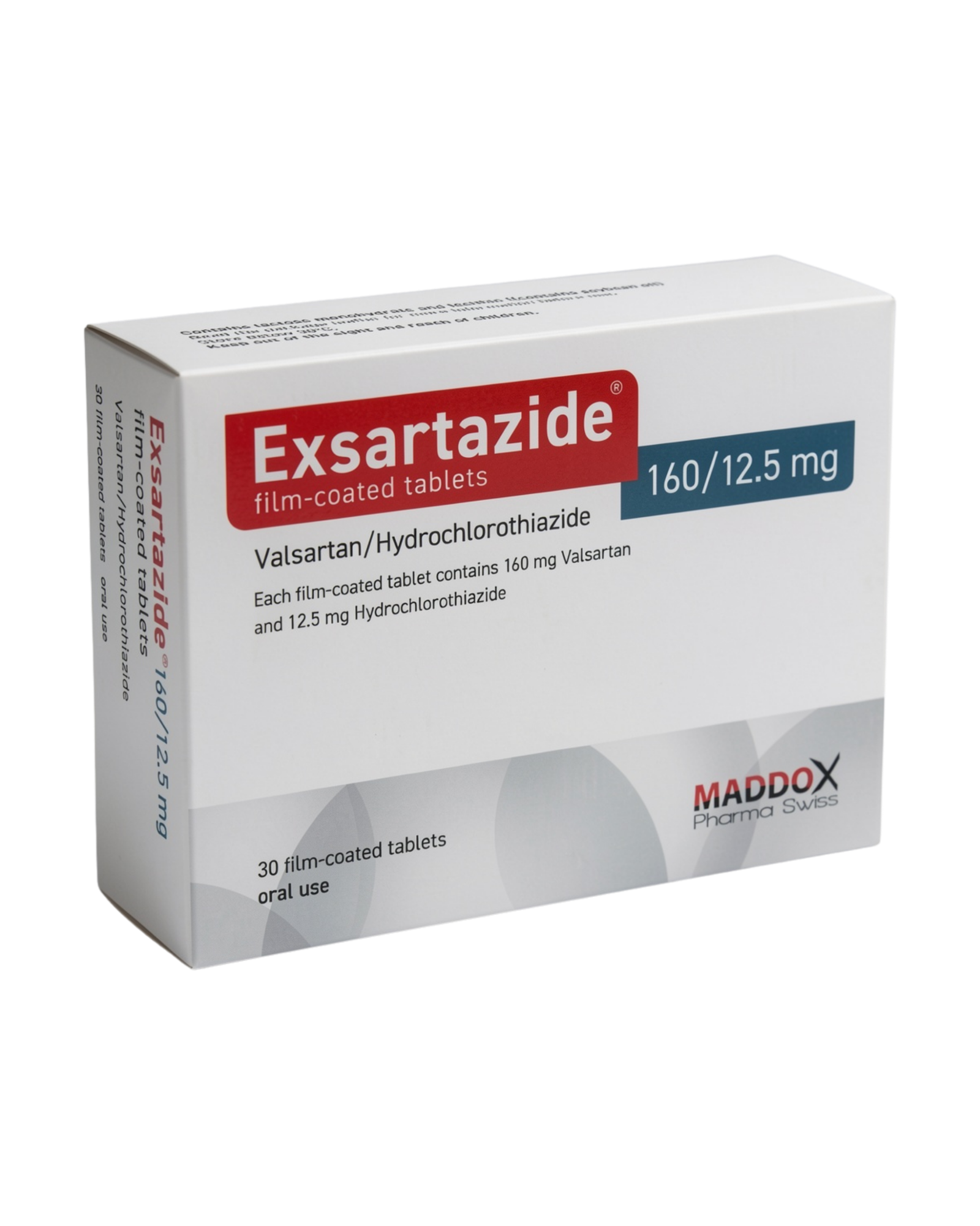 Exsartazide  160 mg/ 12.5 mg